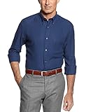 John Ashford Mens Herringbone Long Sleeve Button-Down Shirt