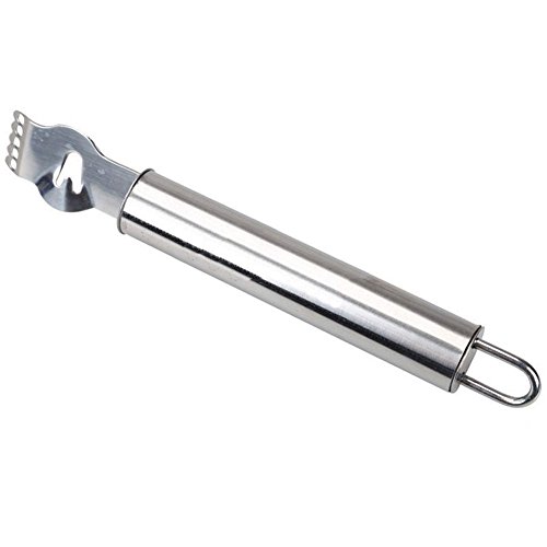 C-Pioneer Stainless Steel Lemon Orange Zester Citrus Grater Grips Lime Zest Peeling Tool - Thumbnail 7