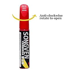 SONGVEN Red Car Touch Up Paint Pen Auto Scratch