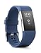 Fitbit Charge 2 Heart Rate + Fitness Wristband, Blue, Large (US Version), 1 Count