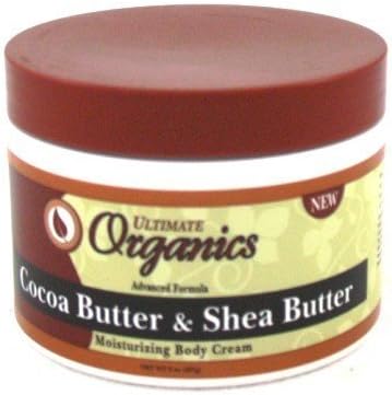 Ultimate Organics Cocoa Butter & Shea 8 oz. Jar with Free Nail File by Ultimate Organics