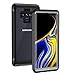 seacosmo Galaxy Note 9 Case, Touch Sensitive Anti-Scratch Full Body Protection Case with Built-in Screen Protector, Ultra Clear Phone Cover Shock Drop Proof for Galaxy Note 9,Black