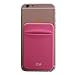 CHEAP SUNDAY Cell Phone Pocket Self Adhesive Card Holder Stick On Wallet Sleeve with Adhesive Stretchy Phone Wallet Card ID Credit Card ATM Card Holder for iPhone and Android (Pink)
