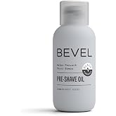 Bevel Pre Shave Oil for Men with Castor, Olive and Tea Tree Oils | Castor, olive and sunflower seed oils create a lubricating layer to soften hair and help prevent nicks, cuts and bumps