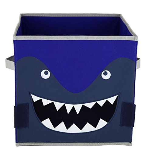 Paylak SCR499 Kids Storage Organizer Bins Fabric Set of 3 Animal Print with Handle
