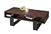 ioHOMES Monroe Contemporary Rectangular Accent Coffee Table with Open Shelf and Display Area, 47