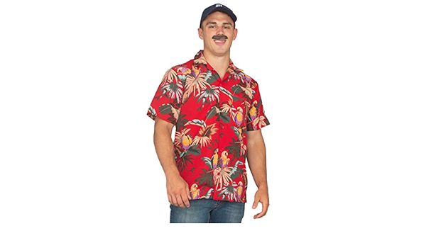 Tom Selleck Red Costume Shirt and Hat 