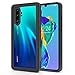 IP68 Waterproof Transparent Phone Case for Huawei P30 Pro, Full-Body Protective Rugged Case,Clear Back Cover Case with Built-in Screen Protector for Huawei P30 Pro (2019 Release) (Black)