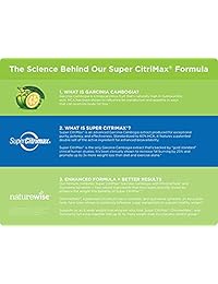 NatureWise clínicamente probado súper CitriMax Garcinia Cambogia con 4 mayor quema de grasa y...
