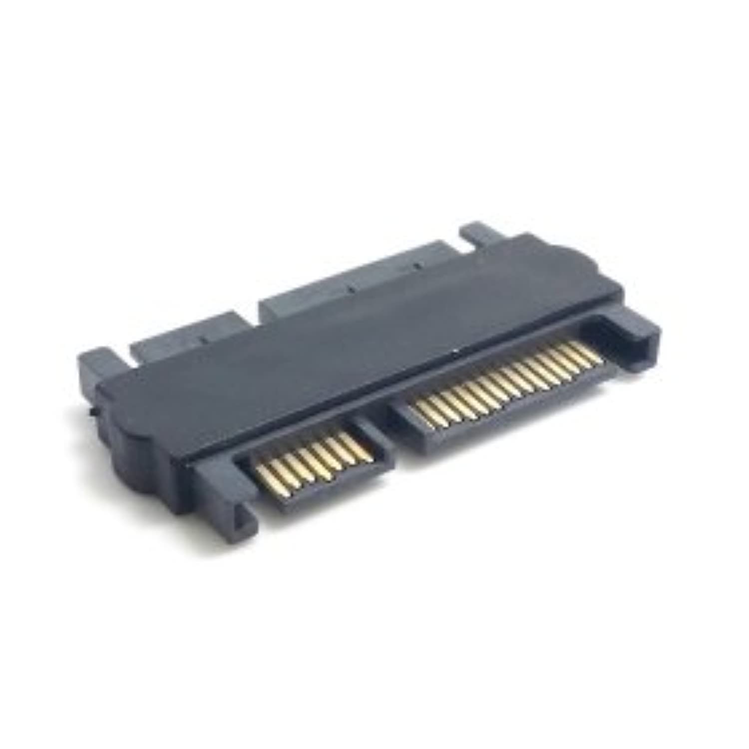 chenyang 3.5 & 2.5inch SATA 22Pin 7+15 Male to SATA 22P 7+15 Male Extension Convertor Straight Adapter
