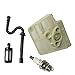 Poweka New Pack of Spark Plug Oil Filter Hose Tube Air Filter for Stihl Chainsaw Ms240 024