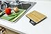 Beautiful Bamboo Digital Kitchen Food Scale with Tare Feature By Wasserstein