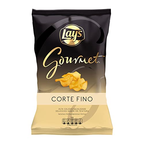 Gourmet, Patatas fritas de corte fino de, Producto de Aperitivo, bolsa individual, 170gr