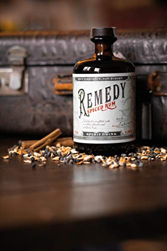 Remedy Spiced Rum I Gold Meiningers International Spirits Awards I Gold London Spirits Awards I Auf Basis 3 karibischer Rums I Feine Noten von Vanille, Orangenschale & Zimt I 41,5 % vol. I 1 x 0,7l – Bild 7