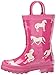 Hatley Girls' Classic Horses Rain Boots