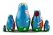 Matryoshka Matrioska Babuska Russian Nesting Wooden Doll Peppa Pig Matryoshika Babushka 5 Pcs Stacking Hand Painting Beautiful Nested Craft Matriosjka Matrioska Matreshka Matrjoska Matroeska