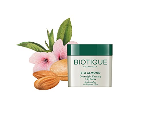 Biotique Almond Overnight Therapy Lip Balm 12G/0.42Fl.Oz.