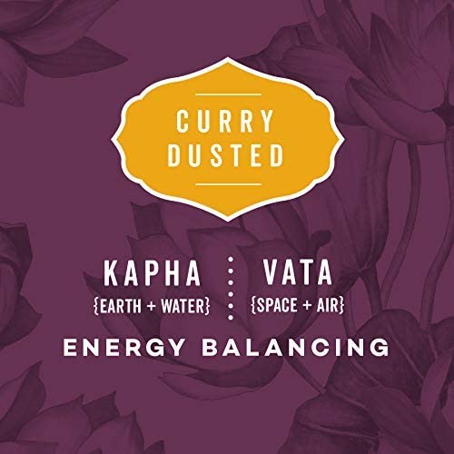 YOGA POPS- 3 PACKS OF CURRY DUSTED| POPPED WATER LILY SEED | ENERGY SNACK| GLUTEN FREE | PALEO | NUT FREE | CORN- FREE | ALL NATURAL | NON-GMO| NUTRITIOUS SUPER SNACK
