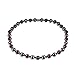 Fashion Magnetic Hematite Therapy Necklace for Men and Women, Black Red Bead Healing Necklace Gifts for Wedding Birthday Christmas Parents Back to School