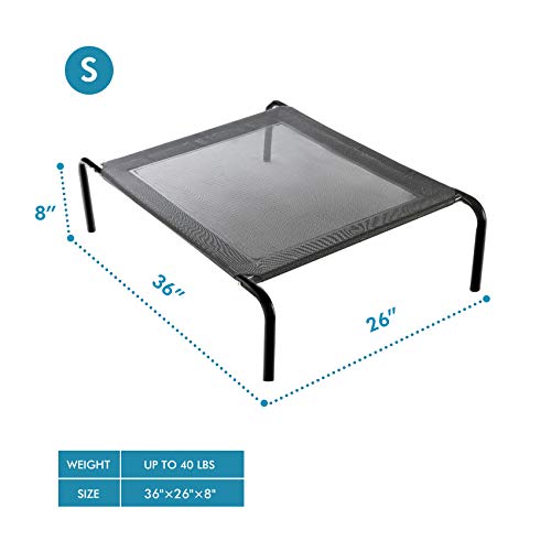 WESTERN HOME WH Elevated Dog Bed cot, Raised Portable Pet Beds for Extra Large Medium Small Dogs