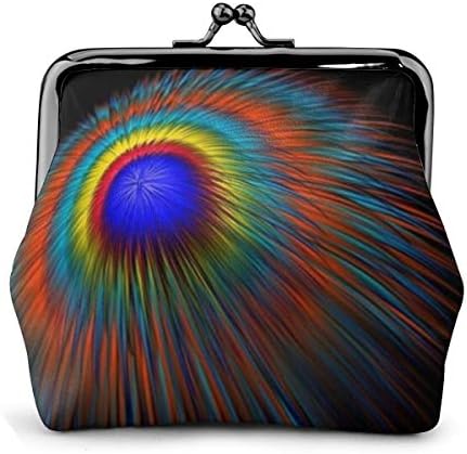 カラー流星 レザー 財布 小銭入れ レディース ウォレット かわいい ファッション トートバッグ がま口 がまぐち 収納ポケット B086kx7njc 800円