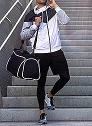 Men's 2 in 1 Running Pants, Gym Workout Compression