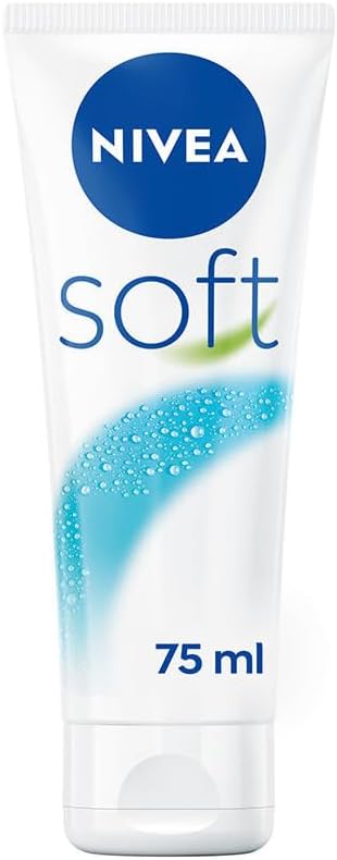 Soft (1 x 75 ml), crema multiuso con olio di jojoba e vitamina E, idratante intensiva per la cura della pelle del viso, del corpo e delle mani, senza parabeni