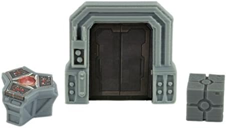 Star Wars Imperial Assault Custom Door Terminal & Crate Token 20 Piece Set By Loaded Dice Designs