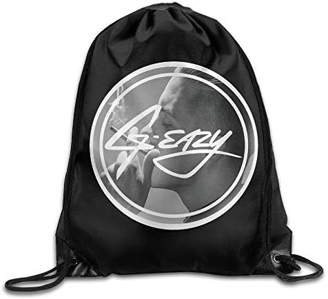 Unisex G-Eazy Geraldearl Gillum Drawstring Bag Drawstring Backpack Sport Bag Gym Bag 100% Polyester Material Travel Bag for Men Women