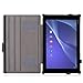 MoKo Sony Xperia Z2 Case - Slim-Fit Multi-Angle Folio Cover Case for Sony Xperia Z2 10.1 inch Tablet, Black (with Smart Cover Auto Wake/Sleep, Will Not Fit for Sony Xperia Z Tablet)