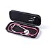 Esimen Stethoscope Case for 3M Littmann Classic III Stethoscope Accessories -Extra Room Taylor Percussion Reflex Hammer Reusable LED Penlight (Black)