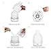 Aroma Essential Oil Diffuser, Aiho Ultrasonic Cool Mist Humidifier 200ml, 7 Colors Led Lights, 4 Timer Settings and Waterless Auto Shut-off for Home Office Baby Room Yoga