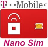 Red Pocket T-Mobile Compatible Nano SIM - Fits iPhone 5/5s/5c/6/6+