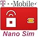 Red Pocket T-Mobile Compatible Nano SIM - Fits iPhone 5/5s/5c/6/6+