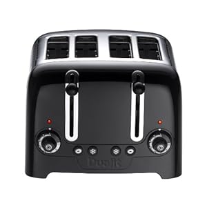 Dualit-46205-4-Slot-Lite-Toaster-in-Black-Finish Dualit 46205 4 Slot Lite Toaster in Black Finish