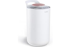 Carrotez Compost Bin for Kitchen Countertop, 0.8 Gallon (3 Liter) Small Food Waste Mini Compost Bin with Lid, Odorless Vacuum Seal - White