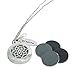Stainless Steel Essential Oil Diffuser & Aromatherapy Locket Necklace, Hypo-Allergenic 316L Surgical Grade Stainless Steel,18 Chain with 2