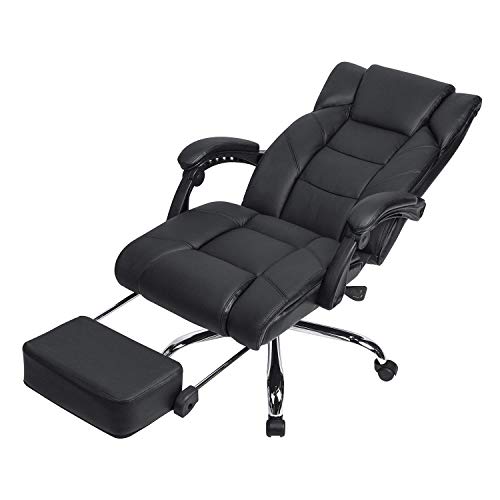 KADIRYA Reclining Leather Office ChairHigh Back Executive Chair with