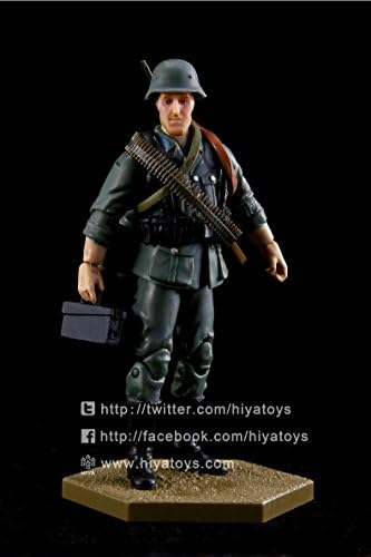 Hiya Toys OURWAR WWII German Wehrmacht Infantry 1/18 3.75 Inch Complete Set Action Figures