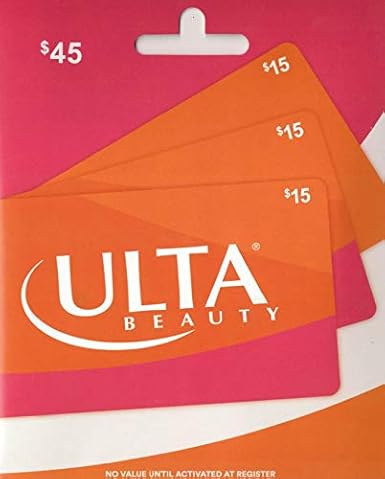 Amazon.com: Ulta Beauty Mp Gift Card $45: Gift Cards
