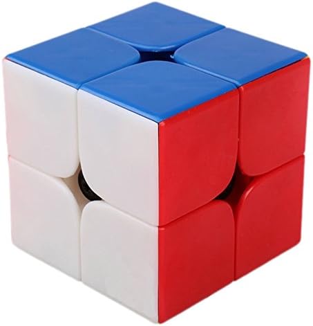 Willking 2X2 Stickerless Speed Cube Puzzle, 46mm