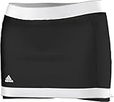 Girls` Court Tennis Skort Black And White