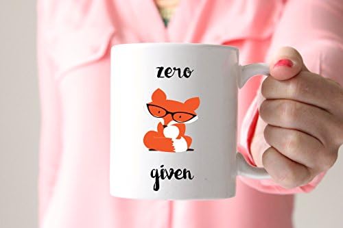 Zero Fox Given Coffee Mug, Funny Coffee Mug, Novelty Mug