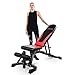 Vanswe Adjustable Weight Bench 800 lbs Flat/Incline/Decline Utility Exercise Workout Bench Sit Up Home Gym Equipment for Full Body Workout