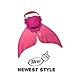 Tendol Mermaid Swimming Fin, with new strong adjustable strap. (Pink)