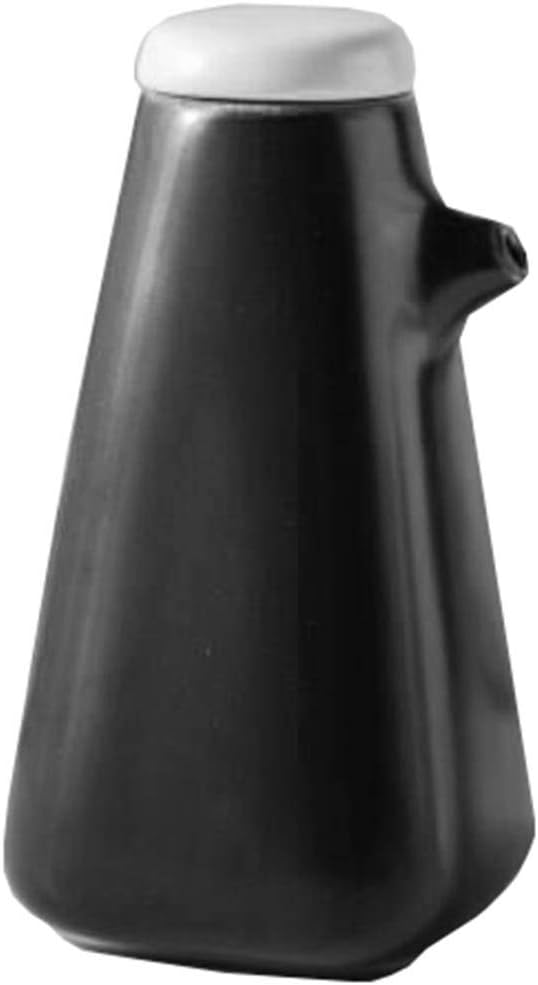Wukong Paradise Healthy Ceramic Oil Bottle Vinegar Pot Soy Sauce Dispenser Liquid Cruet(Tableware#19)