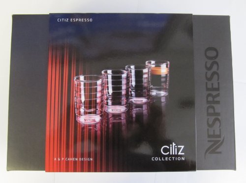 Nespresso Citiz Espresso cups Set of 4 (By Nespresso)