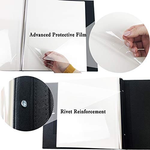 Self Adhesive Photo Album Scrapbook Album 60 Double Sided Pages Leather Hardcover 13.3