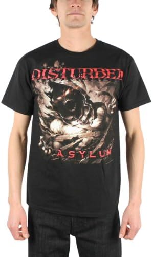 Disturbed - Asylum Shred T-Shirt, MEDIUM