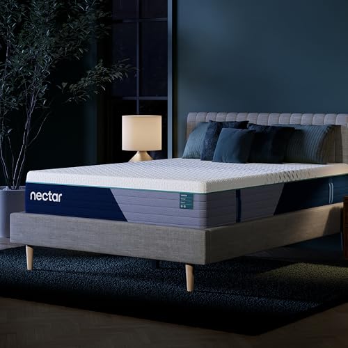 Nectar Premier Hybrid 13” Queen Mattress - Medium Firm - Memory Foam...